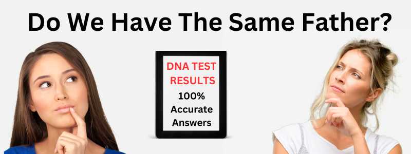 Do we have the same father? A sibling DNA test from Journey Genetic Testing will answer that question.
