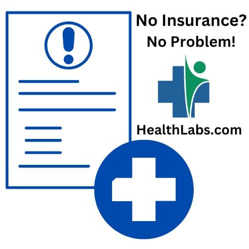 No insurance health testing